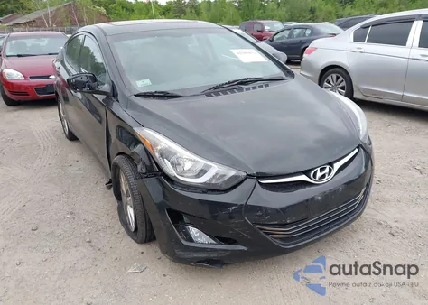 2014 Hyundai Elantra Se из США, поврежденный, VIN 5NPDH4AE6EH545965